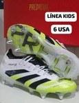 Adidas Predator (kids) - Blanco/amarillo
